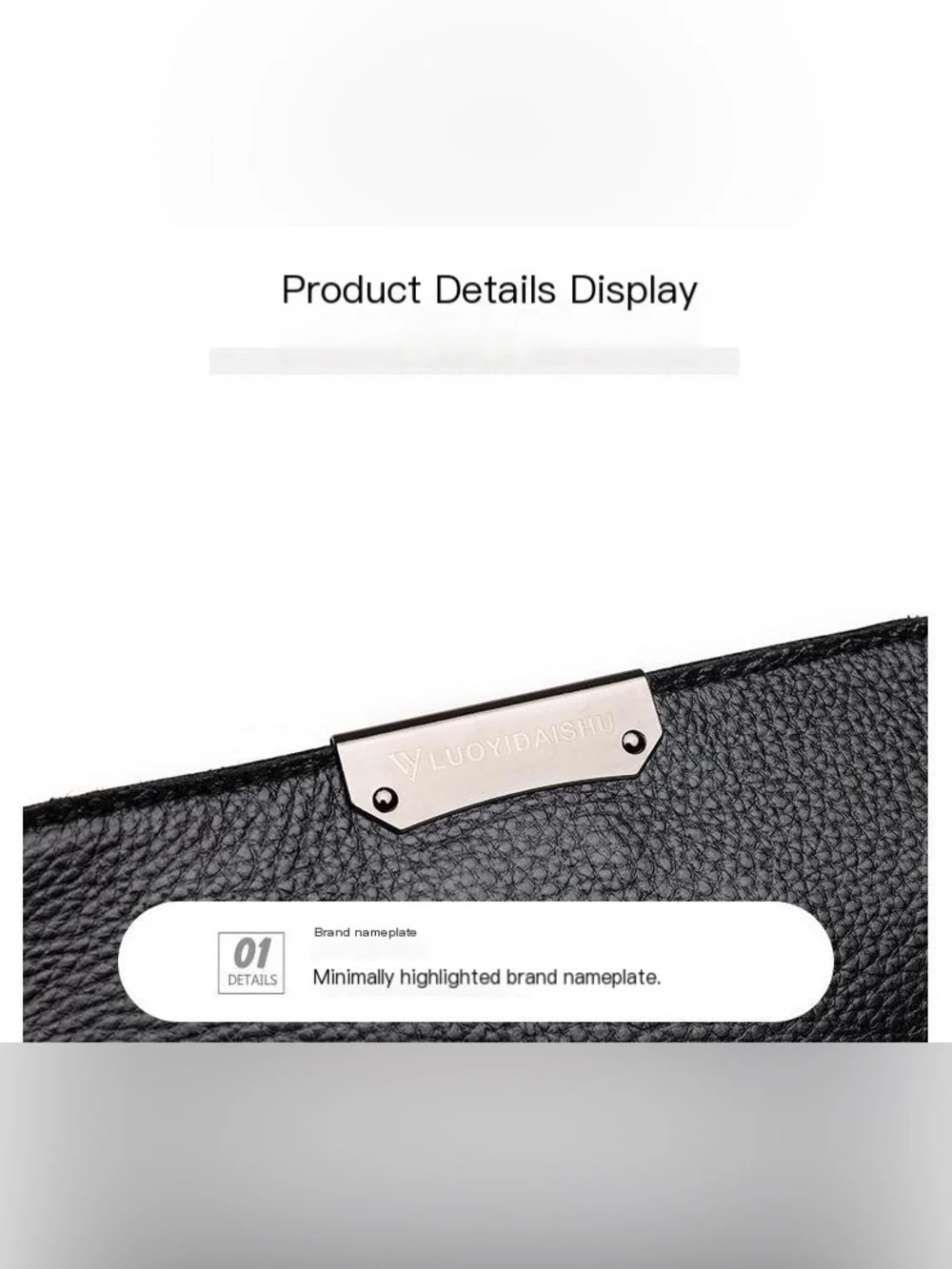 Genuine Leather Mustard Crossbody Bag with Striped Detachable Strap